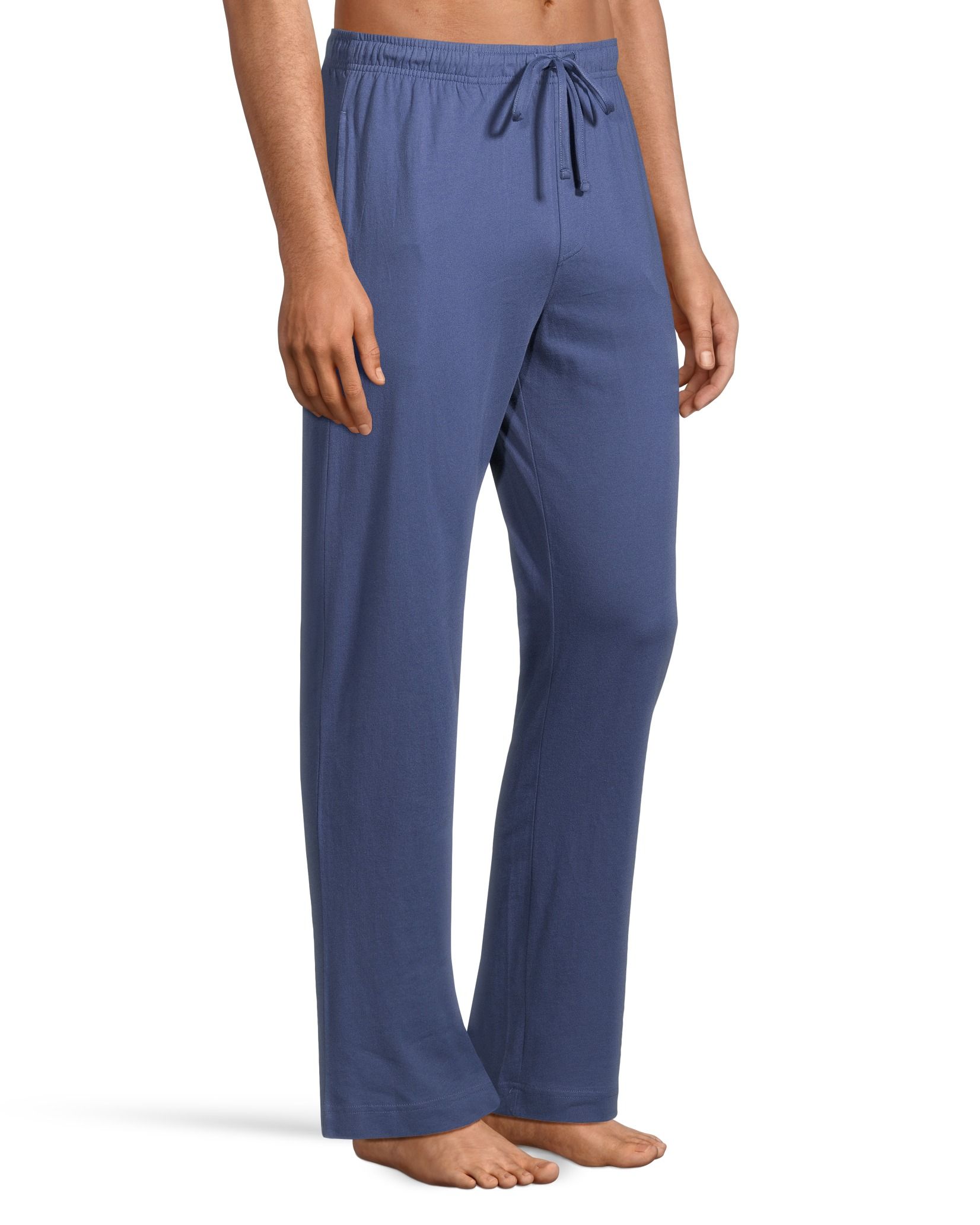 Denver Hayes Men's 2 Pk Jersey Solid Lounge Pants