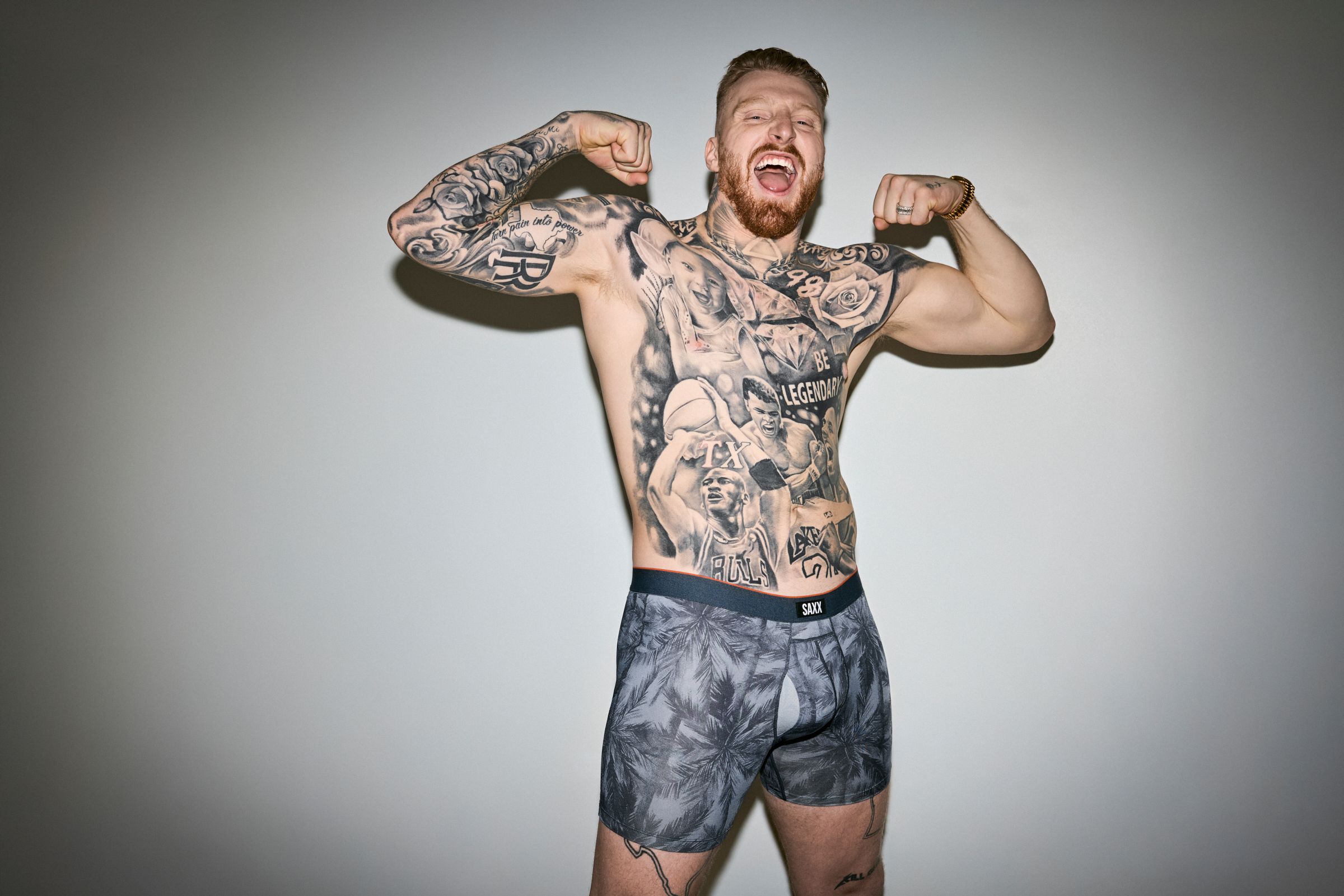 SAXX Men's Multi-Sport Mesh Boxer Briefs