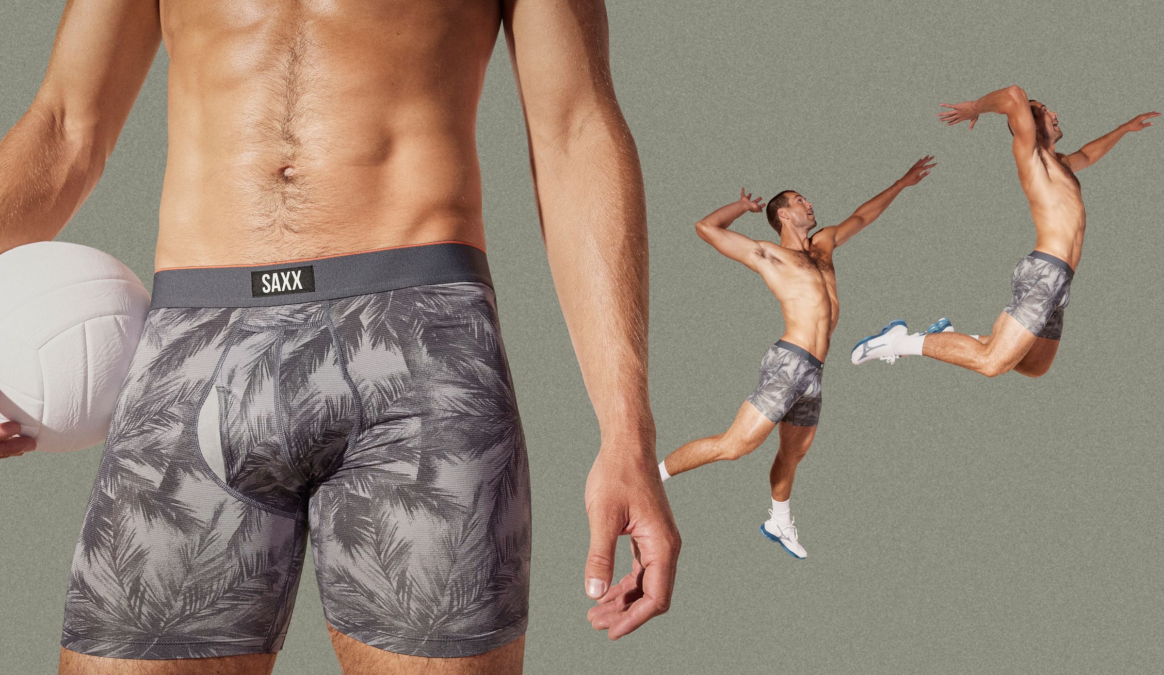 SAXX Men's Multi-Sport Mesh Boxer Briefs