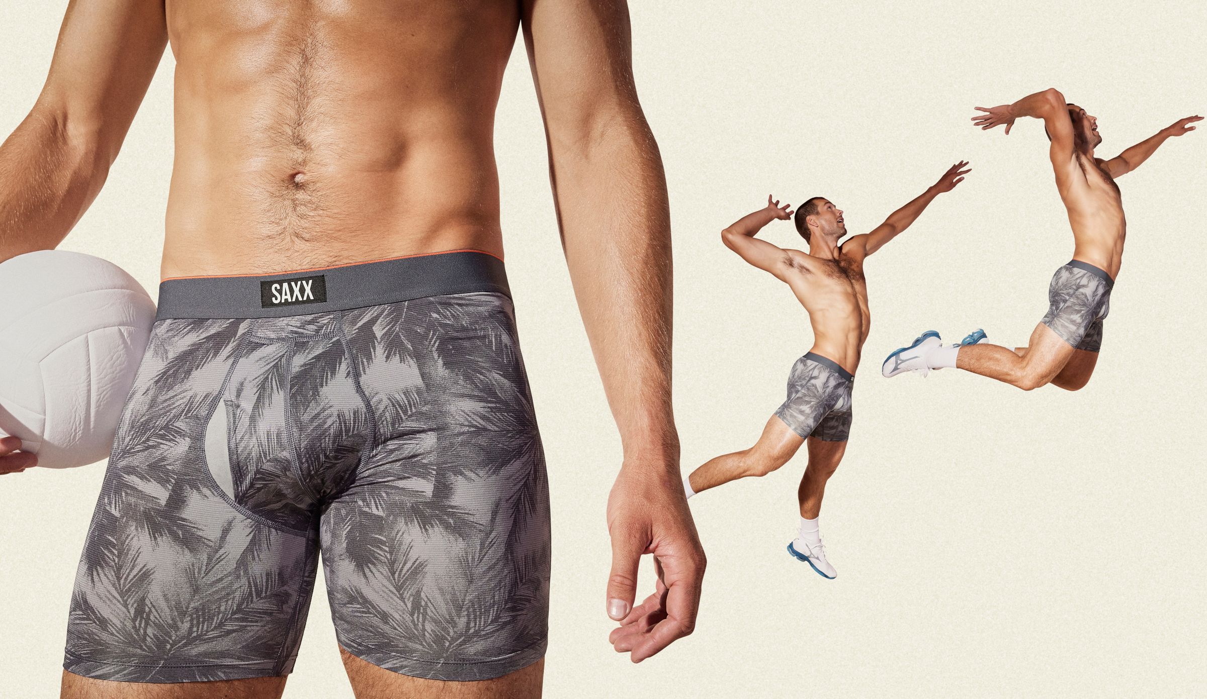 SAXX Men's Multi-Sport Mesh Boxer Briefs