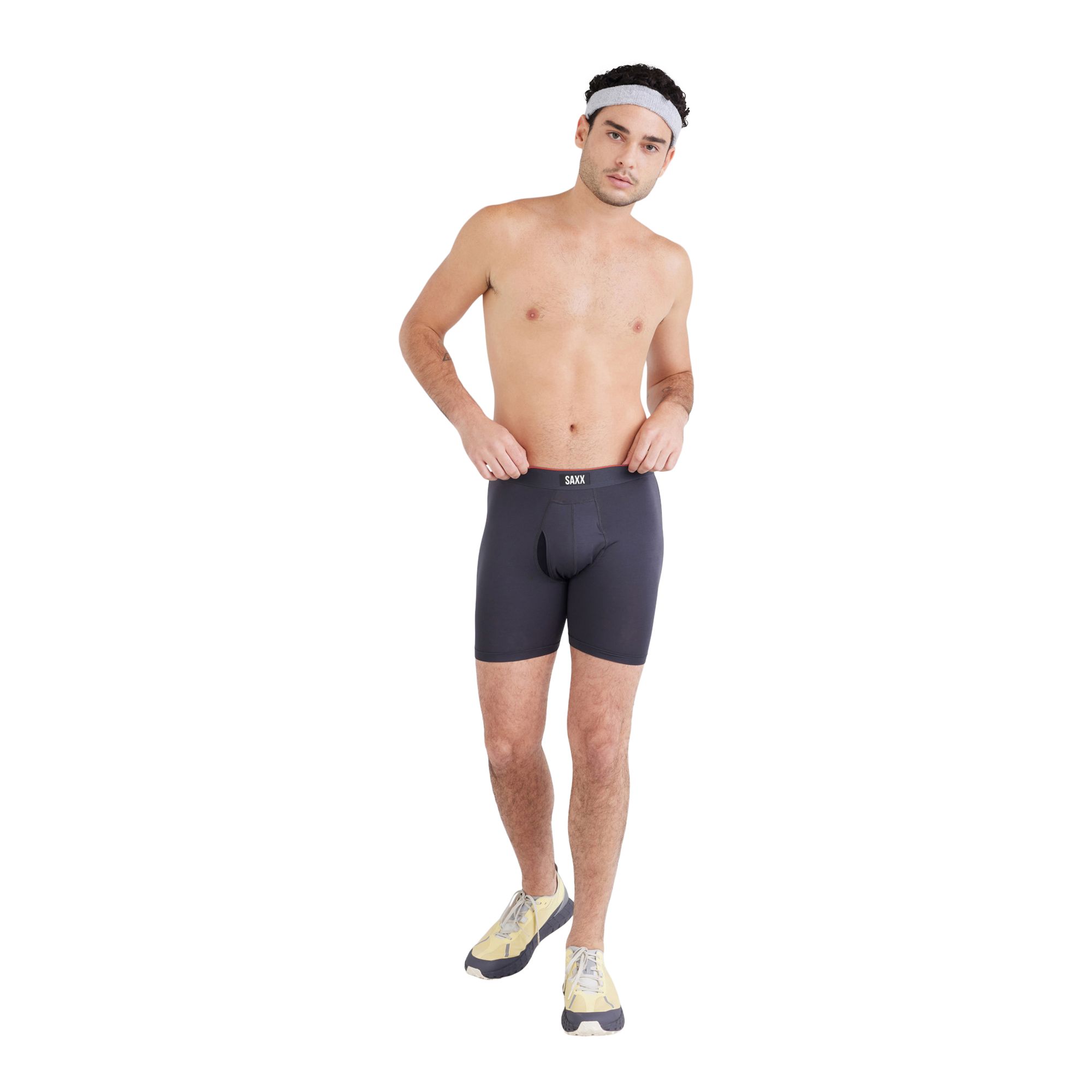 Caleçon boxeur en filet pour hommes, Multi-Sport, SAXX, paquet de 2