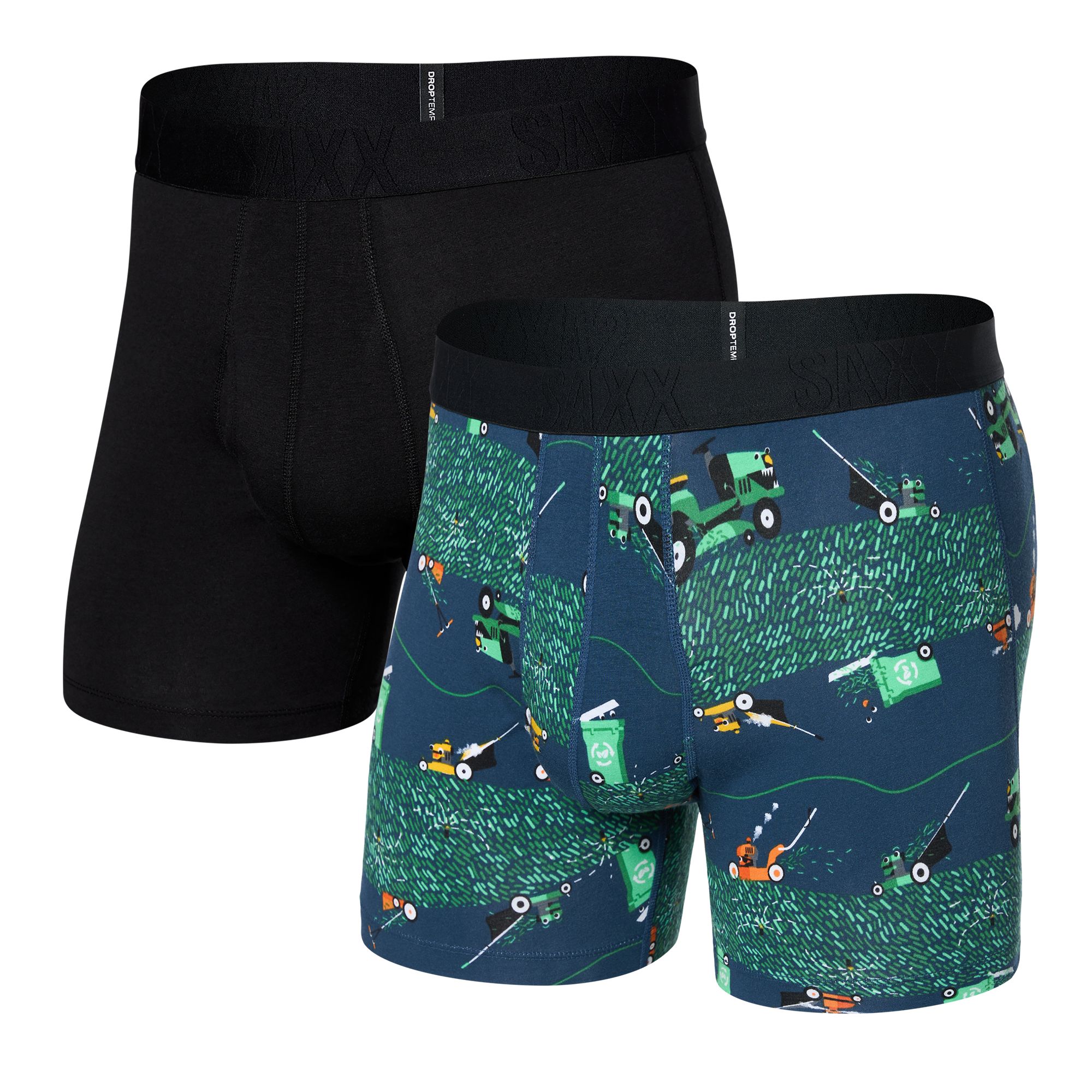 SAXX Men's DropTemp® Cotton Boxer Brief - 2pk