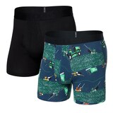 Caleçon boxeur en coton à effet rafraîchissant pour hommes, DropTemp, SAXX Front_Angled_Left