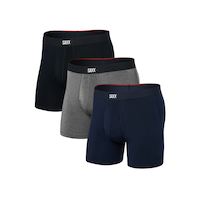 SAXX Men's Vibe Xtra BallPark Pouch™ Boxer Briefs Front_Angled_Left