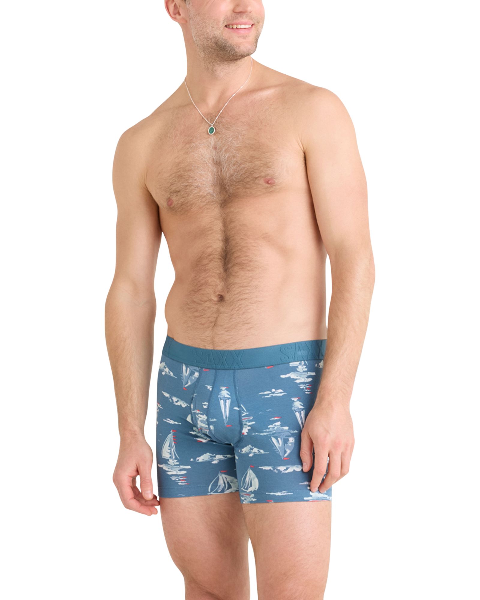 SAXX Men's DropTemp Cooling Cotton Boxer Briefs