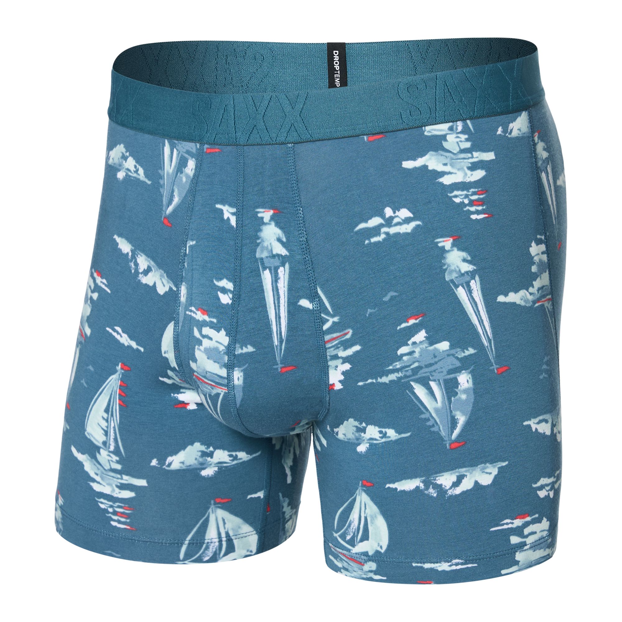 SAXX Men's DropTemp Cooling Cotton Boxer Briefs