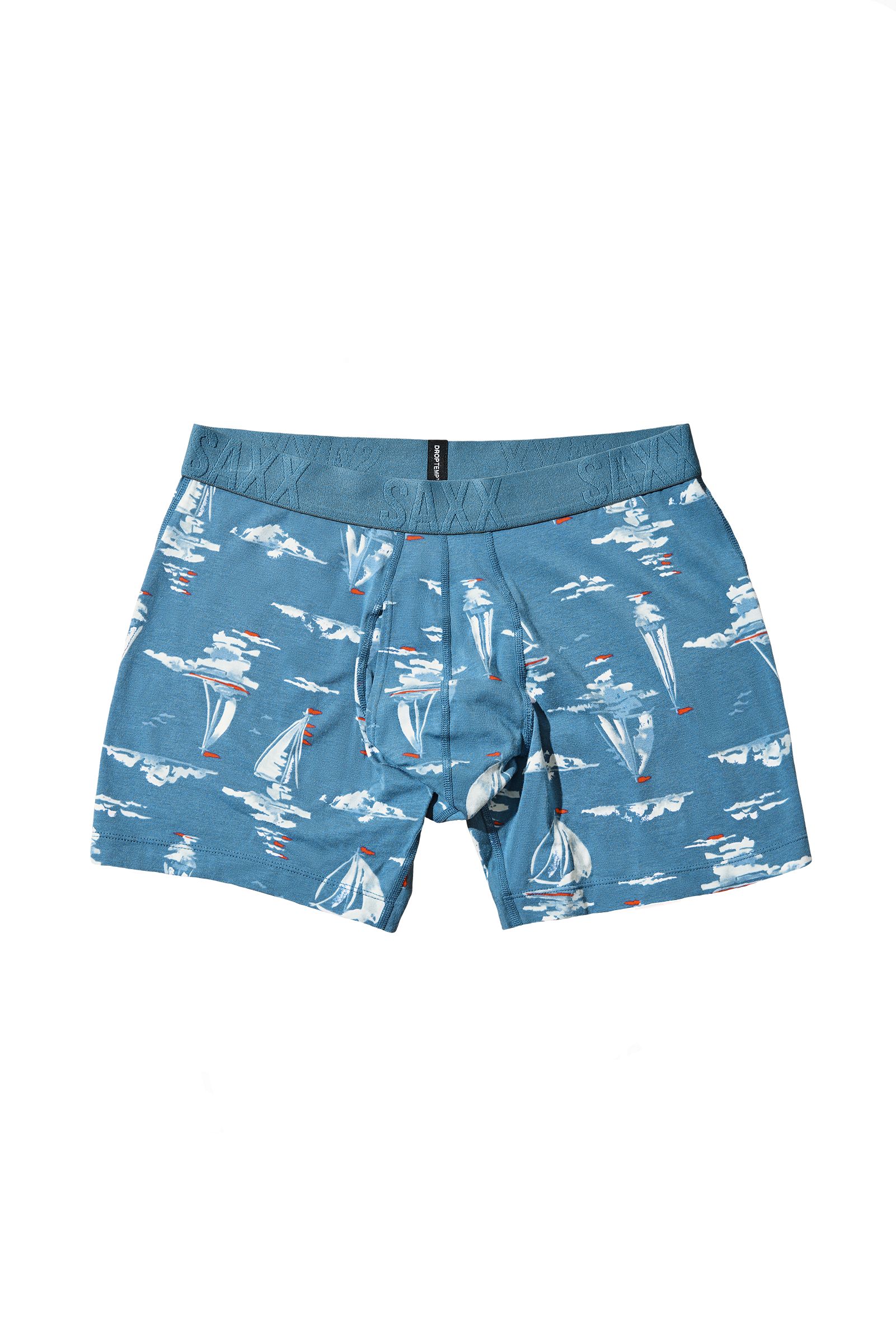 SAXX Men's DropTemp Cooling Cotton Boxer Briefs