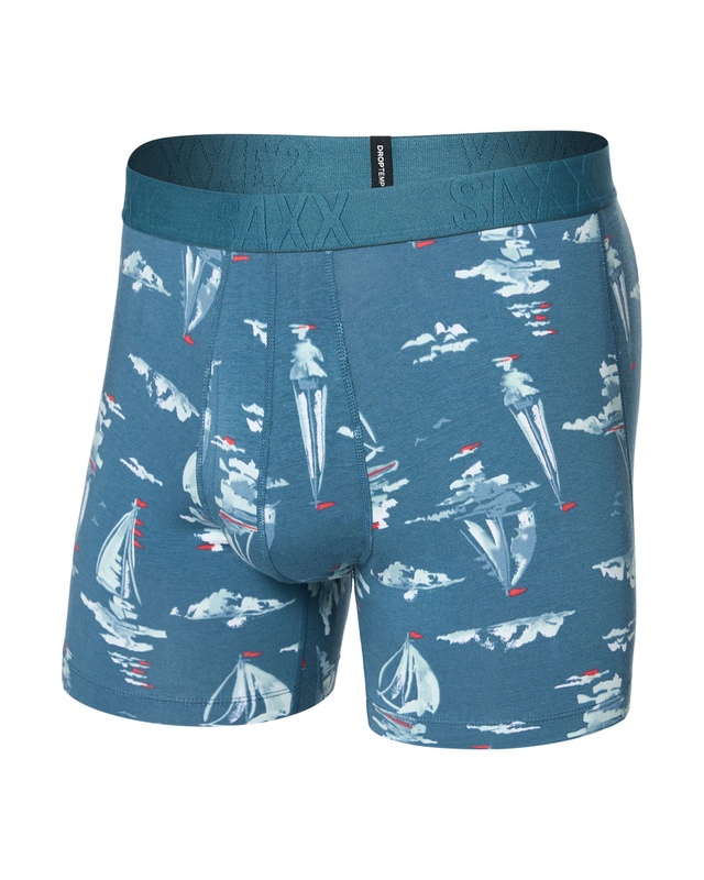 Caleçon boxeur en coton à effet rafraîchissant pour hommes, DropTemp, SAXX