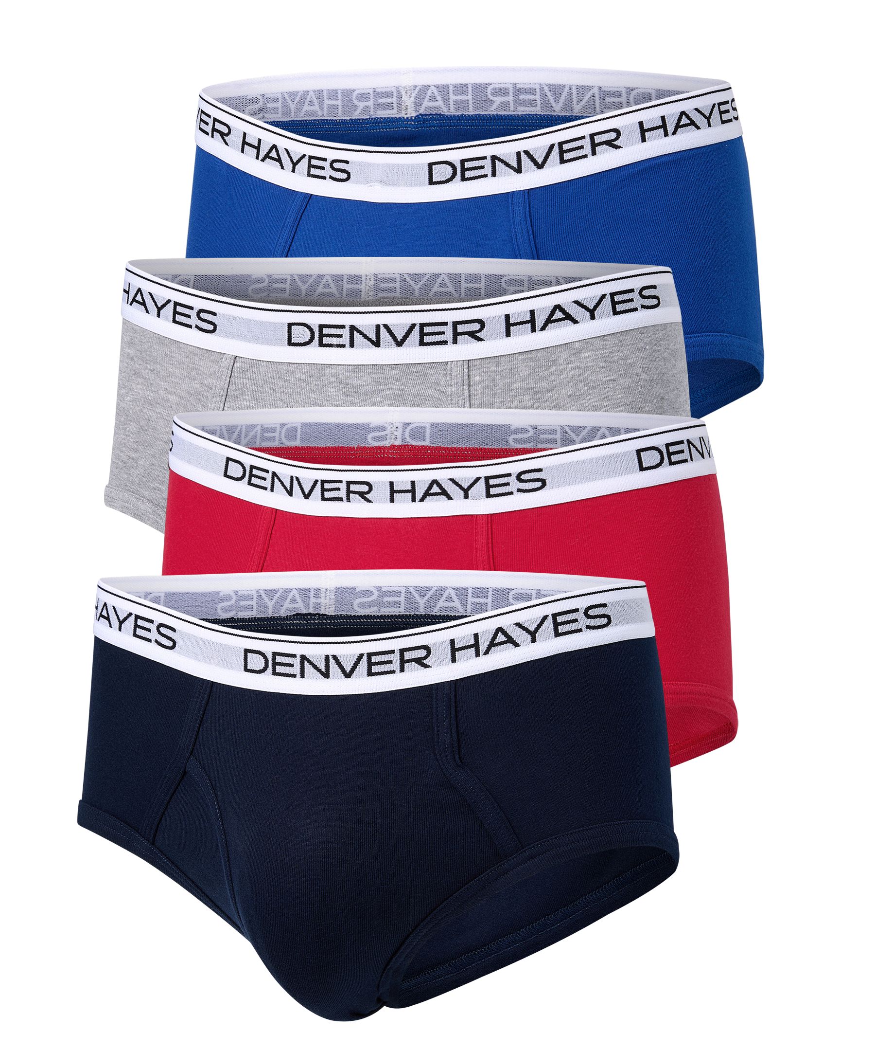 Denver Hayes Men's 4 Pk Classic Briefs