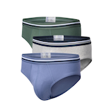 Denver Hayes Men's 4 Pk Status Sports Briefs Front_Angled_Left