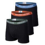 Denver Hayes Men's 3 Pk Status Boxer Briefs Front_Angled_Left