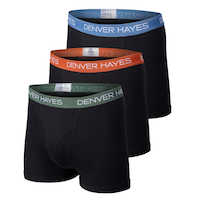 Denver Hayes Men's 3 Pk Status Boxer Briefs Front_Angled_Left
