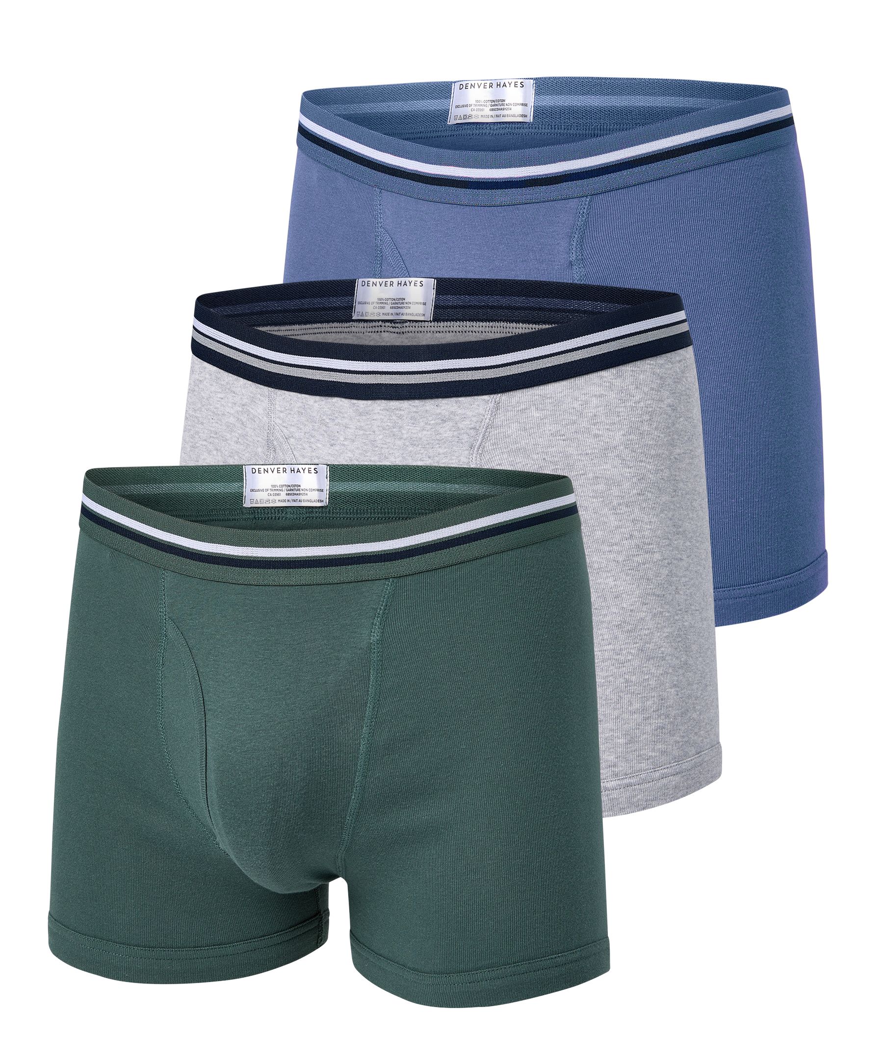 Caleçon boxeur pour hommes, Denver Hayes, paquet de 3