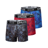 Denver Hayes Men's 3 Pk Fashion Microfibre Boxer Briefs Front_Angled_Left