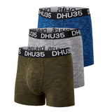 Denver Hayes Men's 3 Pk Fashion Microfibre Boxer Briefs Front_Angled_Left