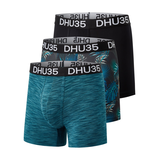 Caleçon boxeur à la mode en microfibre pour hommes, Denver Hayes, paquet de 3 Front_Angled_Left