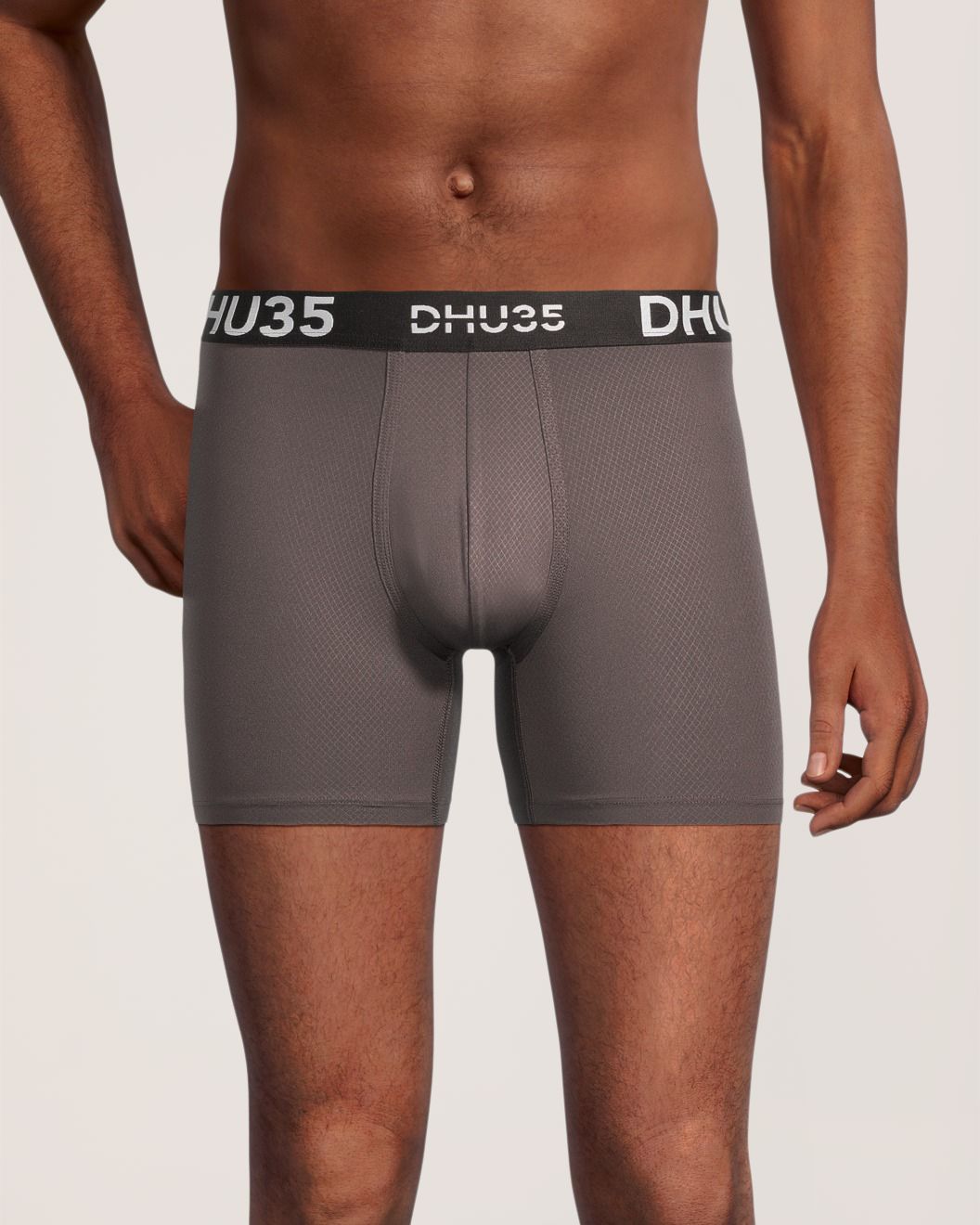 Caleçon boxeur à la mode en microfibre pressé à chaud pour hommes, Denver Hayes, paquet de 3