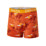 Caleçon boxeur à la mode extensible en coton pour hommes, Denver Hayes