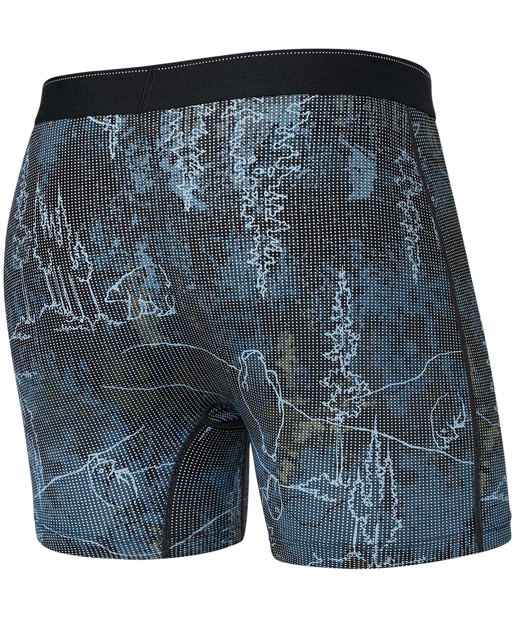 Caleçon boxeur en filet à séchage rapide pour hommes, Quest, SAXX