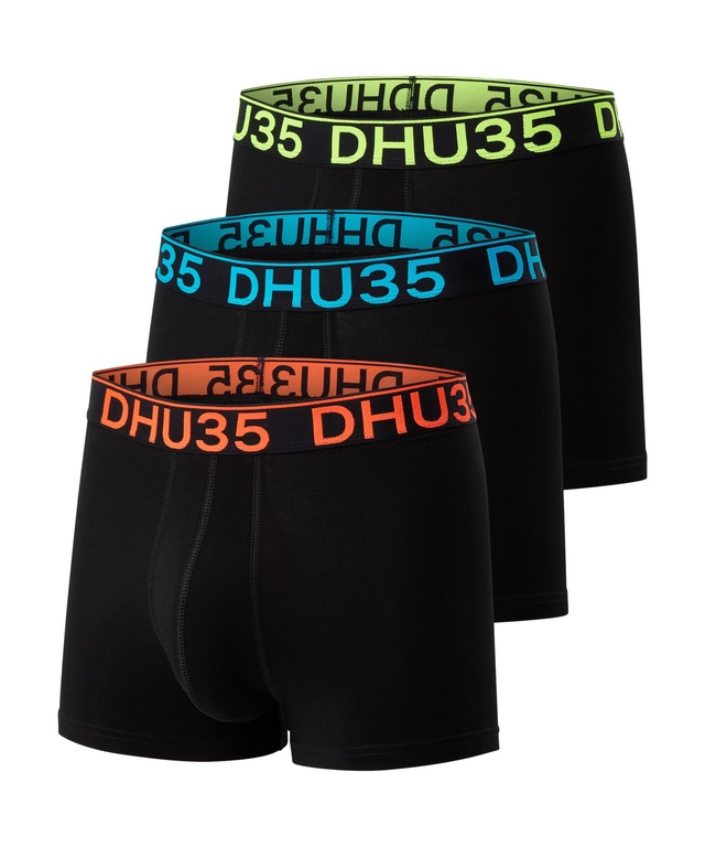 Denver Hayes Men's 3 Pk Fashion Trunk Briefs