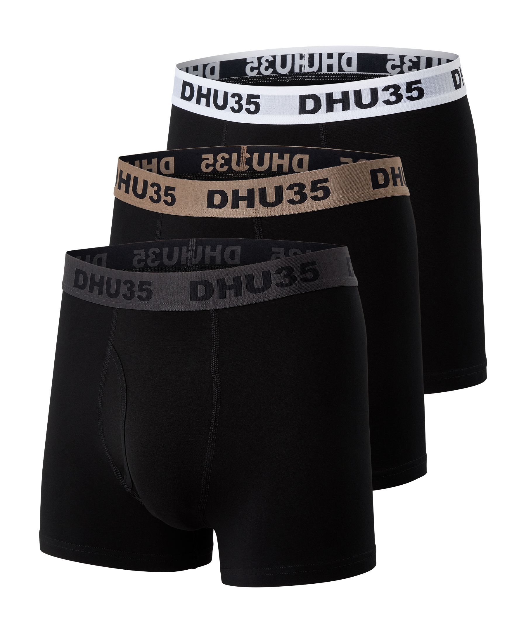 Denver Hayes Men's 3 Pk Fashion Boxer Briefs