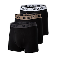 Denver Hayes Men's 3 Pk Fashion Boxer Briefs Front_Angled_Left