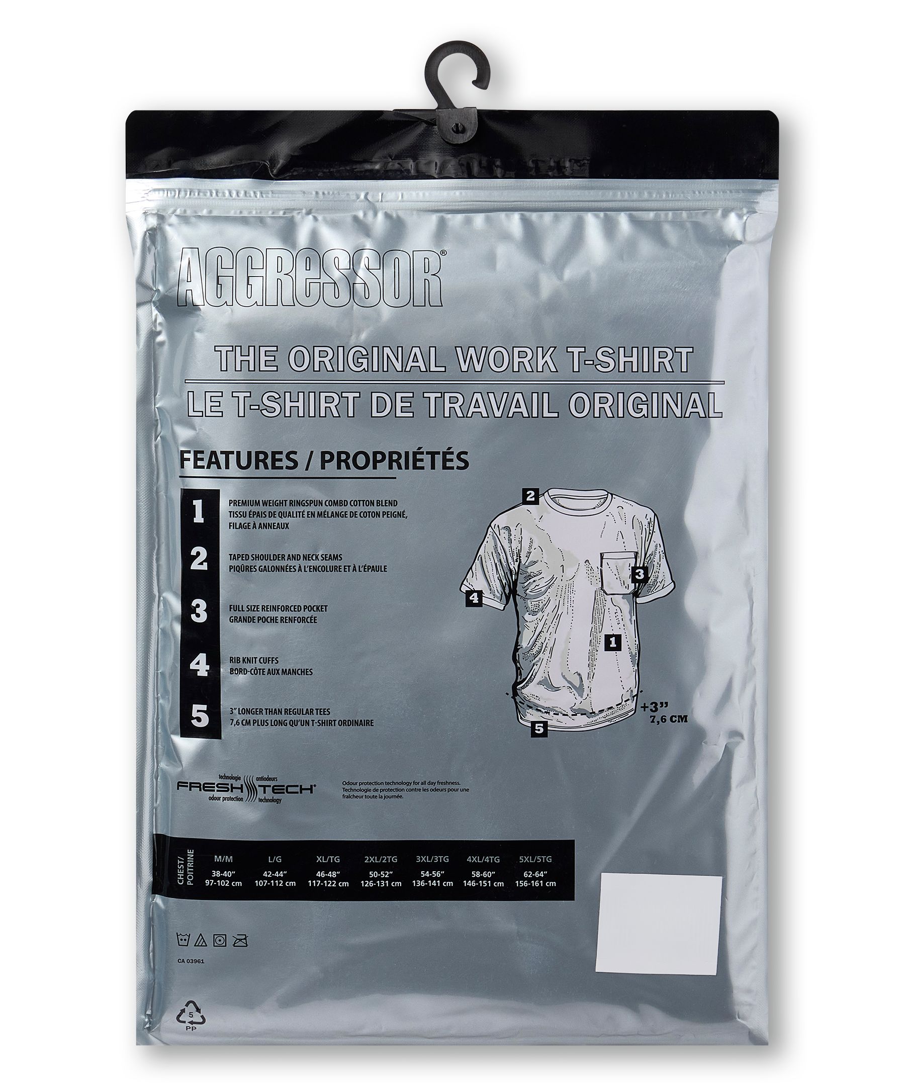 Aggressor Men's FreshTech Work T-Shirt