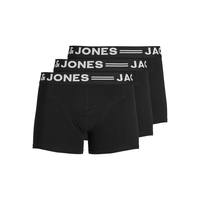 Caleçon boxeur extensible pour hommes, Jack & Jones, paquet de 3 Front_Flat