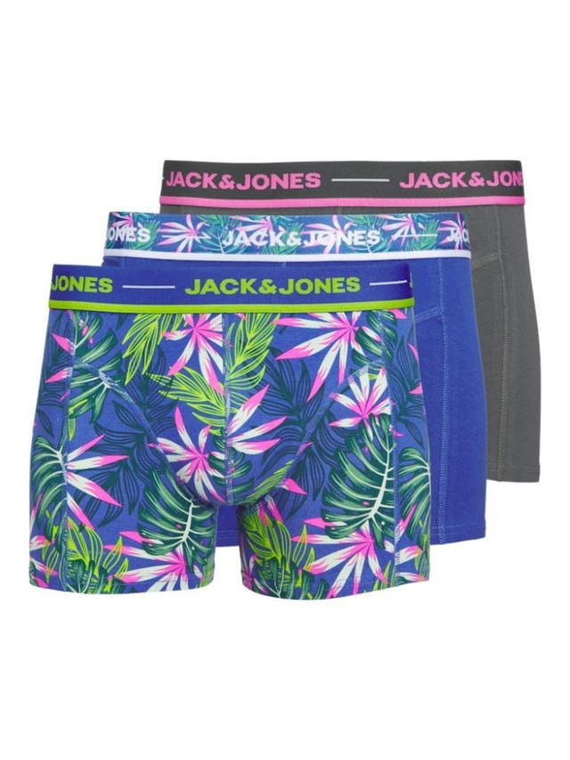 Caleçon boxeur extensible pour hommes, Jack & Jones, paquet de 3