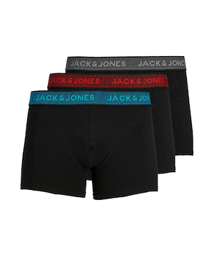Caleçon boxeur extensible pour hommes, Jack & Jones, paquet de 3