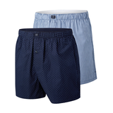 Caleçon boxeur tissé pour hommes, Denver Hayes, paquet de 2 Front_Angled_Left