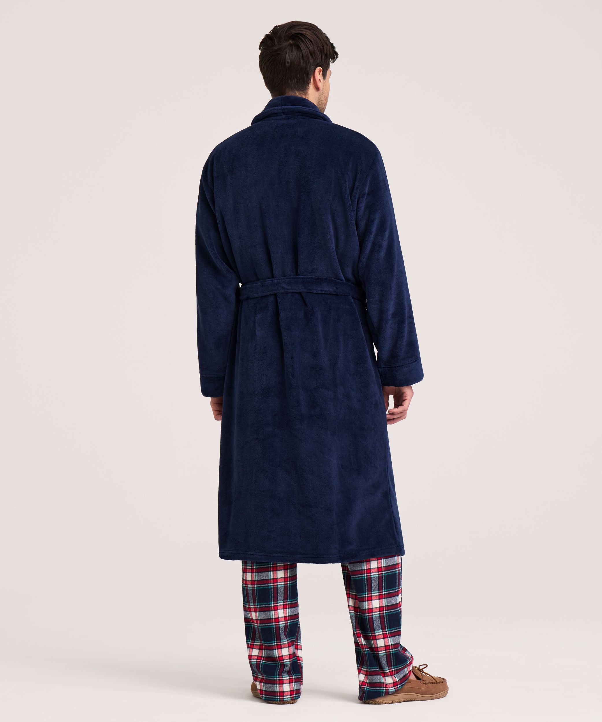 Denver Hayes Men's Cozy Fleece Robe