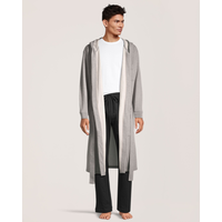 Denver Hayes Men's Hooded Fleece Robe