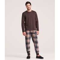 Ensemble de détente en molleton pour hommes, WindRiver Front_Flat