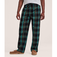 WindRiver Men's Flannel Plaid Lounge Pants Front_Flat