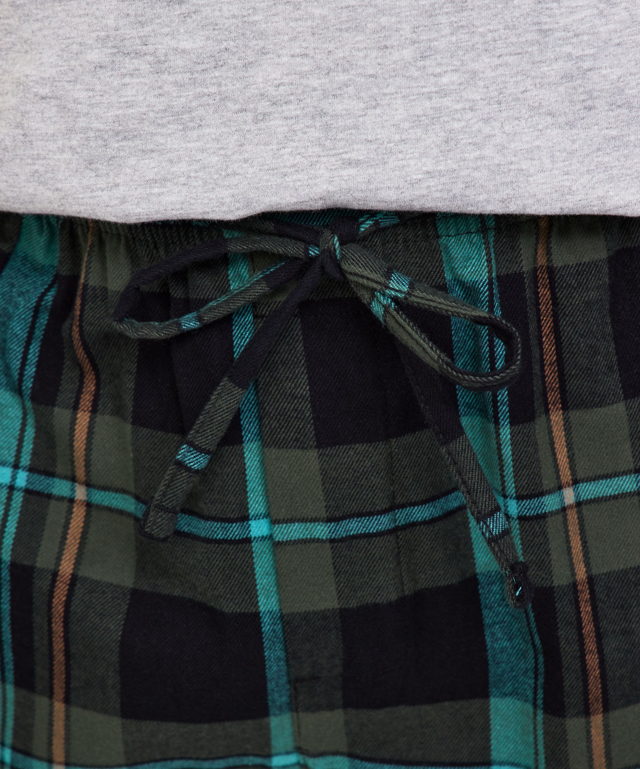 Pantalon de détente en flanelle à carreaux pour hommes, WindRiver