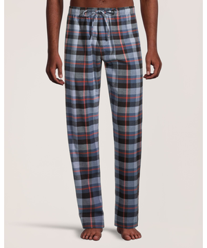 Pantalon de détente en flanelle à carreaux pour hommes, WindRiver