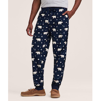 Pantalon de détente en molleton imprimé pour hommes, WindRiver Front_Angled_Left