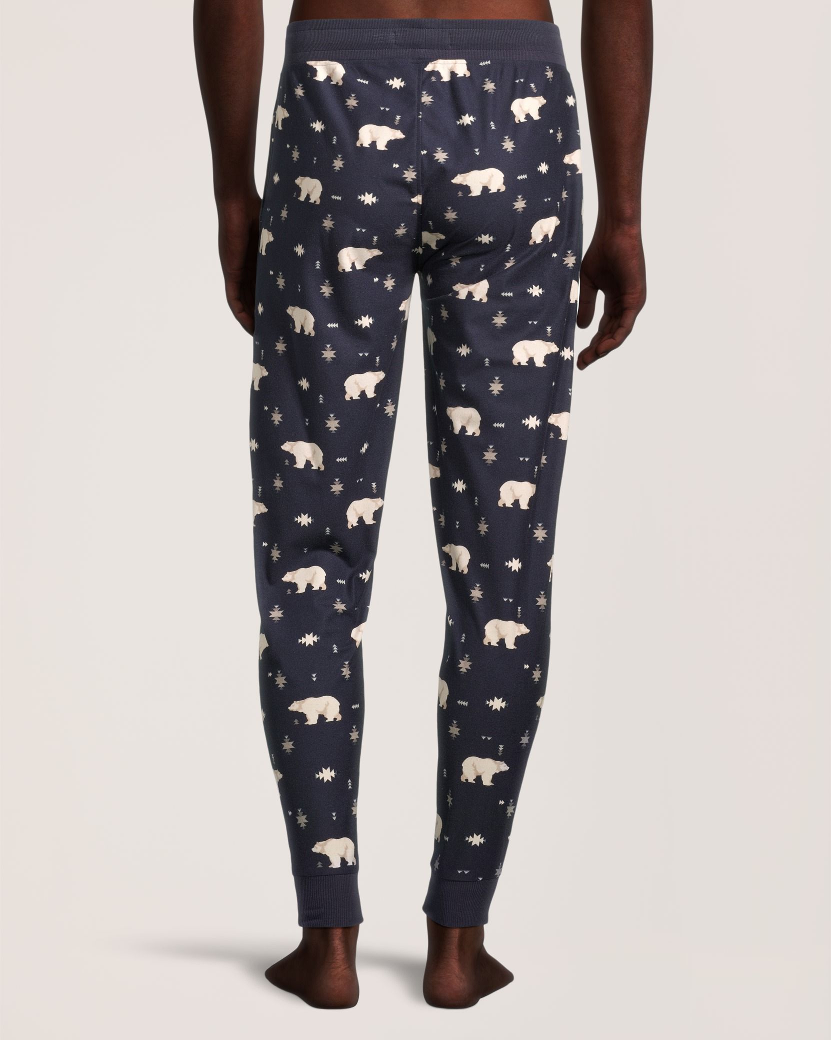 Pantalon de détente en molleton imprimé pour hommes, WindRiver