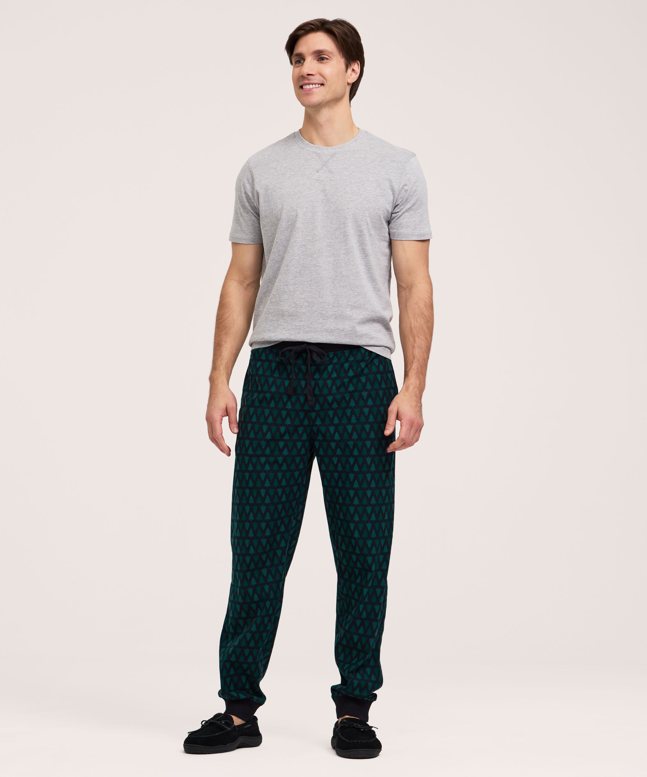 Pantalon de détente en molleton imprimé pour hommes, WindRiver