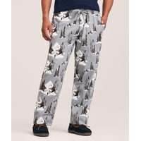 Pantalon de détente en flanelle imprimé pour hommes, WindRiver