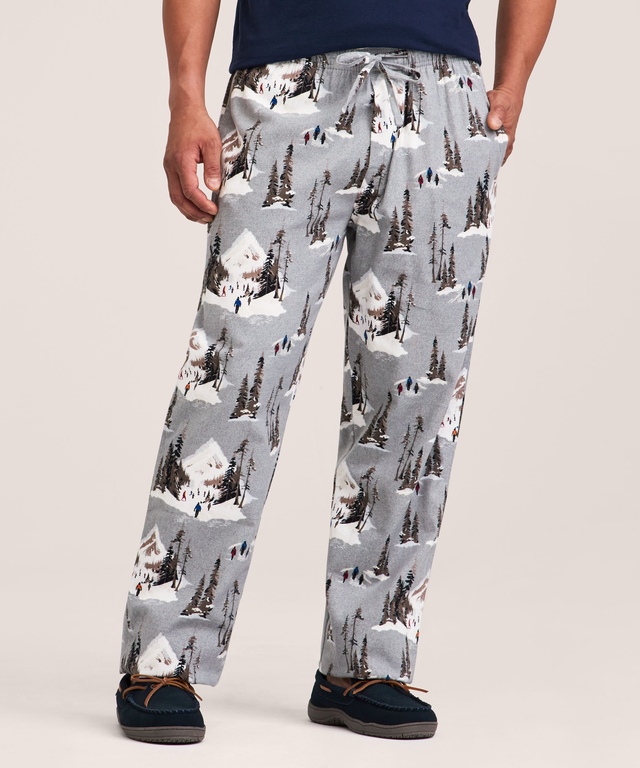 WindRiver Men's Flannel Printed Lounge Pants