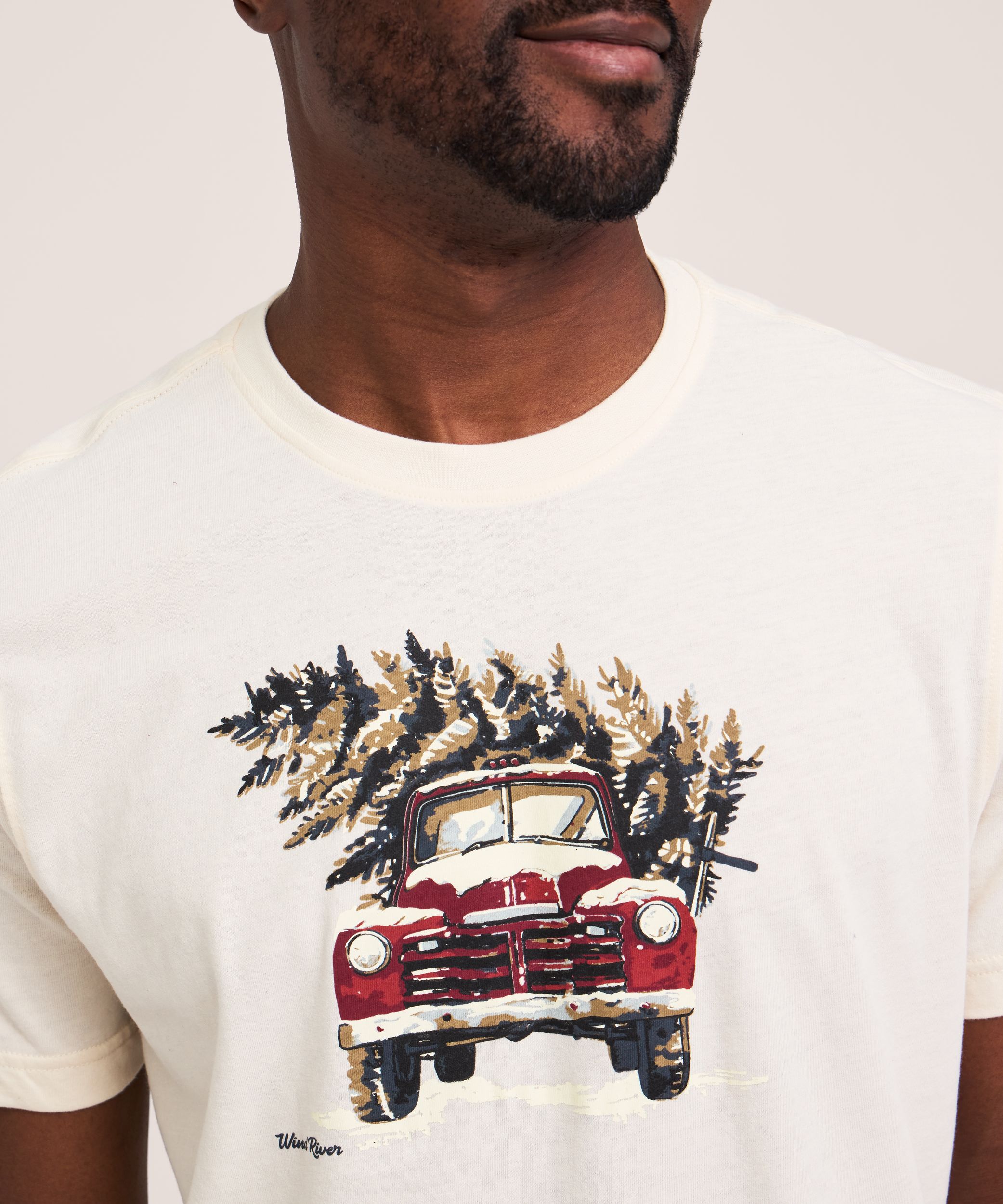 Ensemble de pyjama en flanelle à carreaux pour hommes, WindRiver