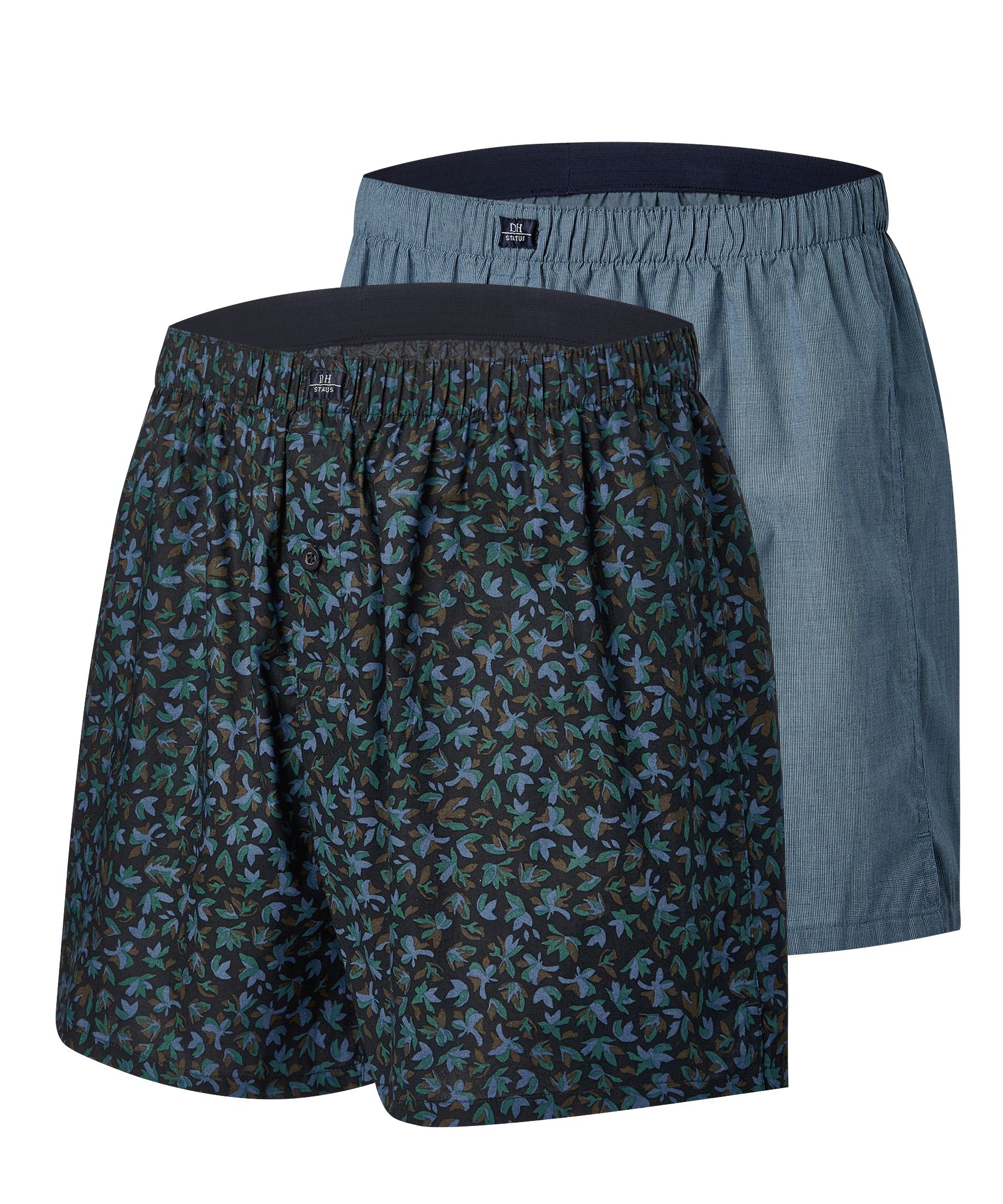 Denver Hayes Men's 2 Pk Woven Boxers