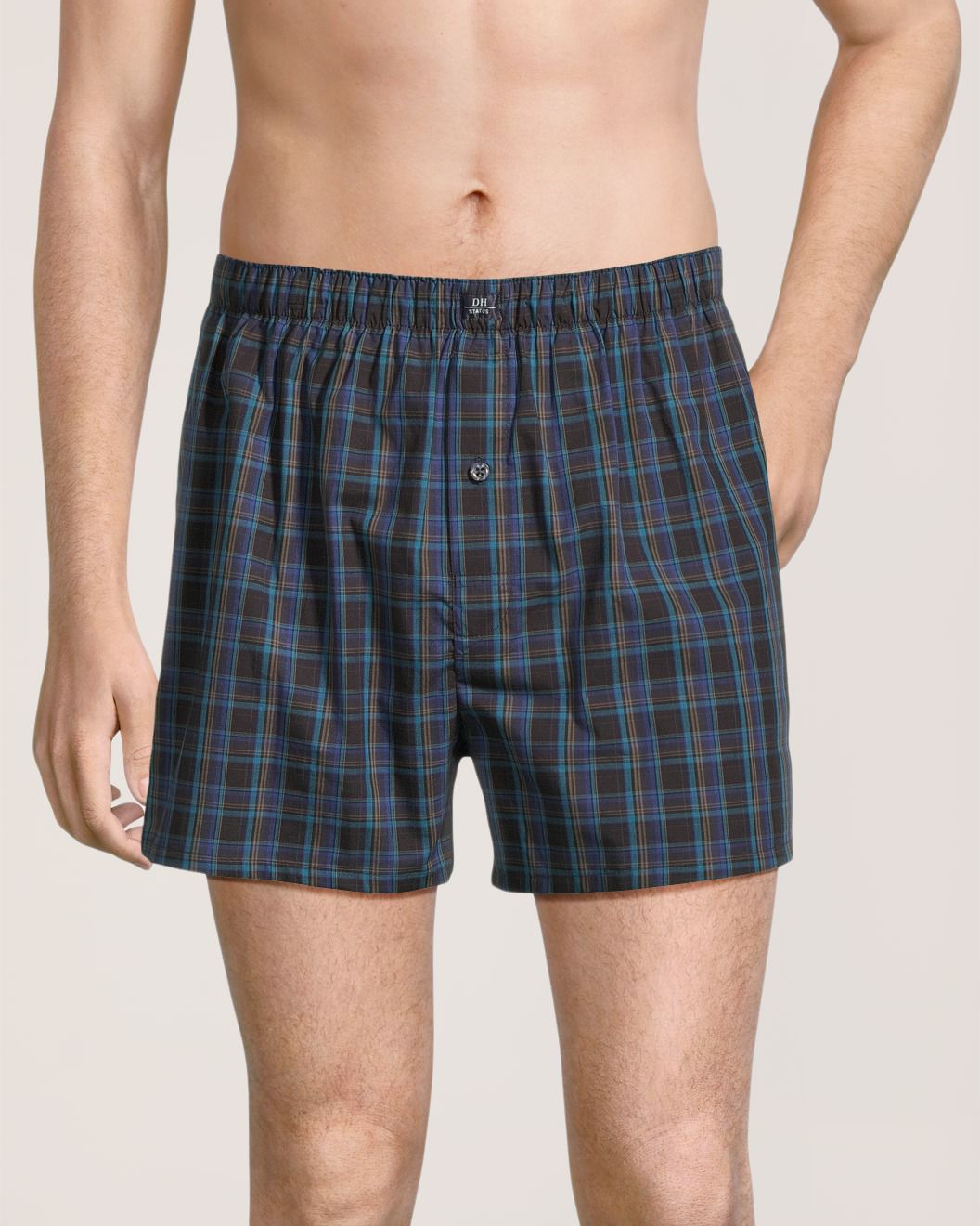 Denver Hayes Men's 2 Pk Woven Boxers