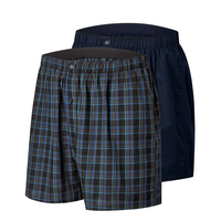 Denver Hayes Men's 2 Pk Woven Boxers