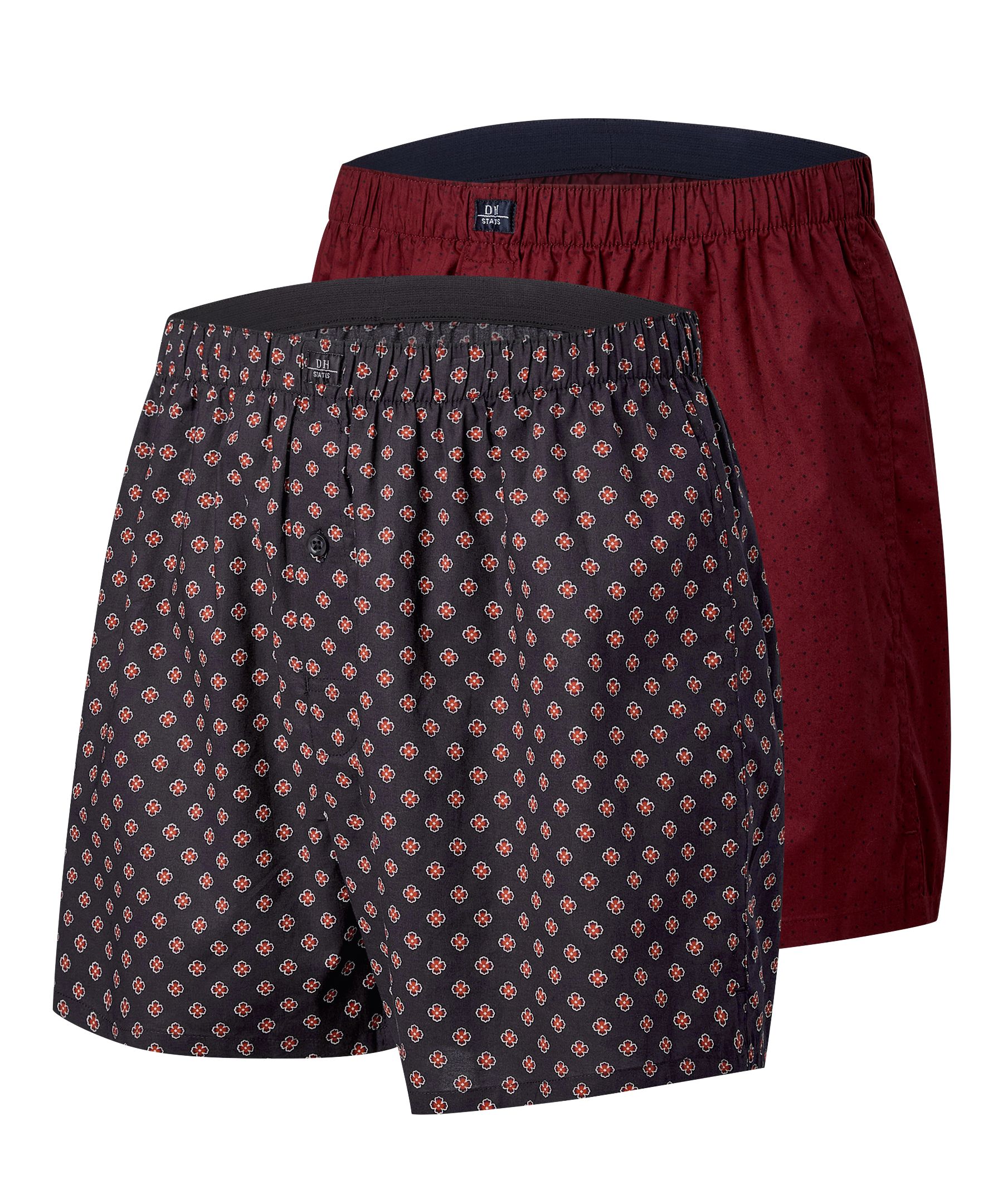 Caleçon boxeur tissé pour hommes, Denver Hayes, paquet de 2