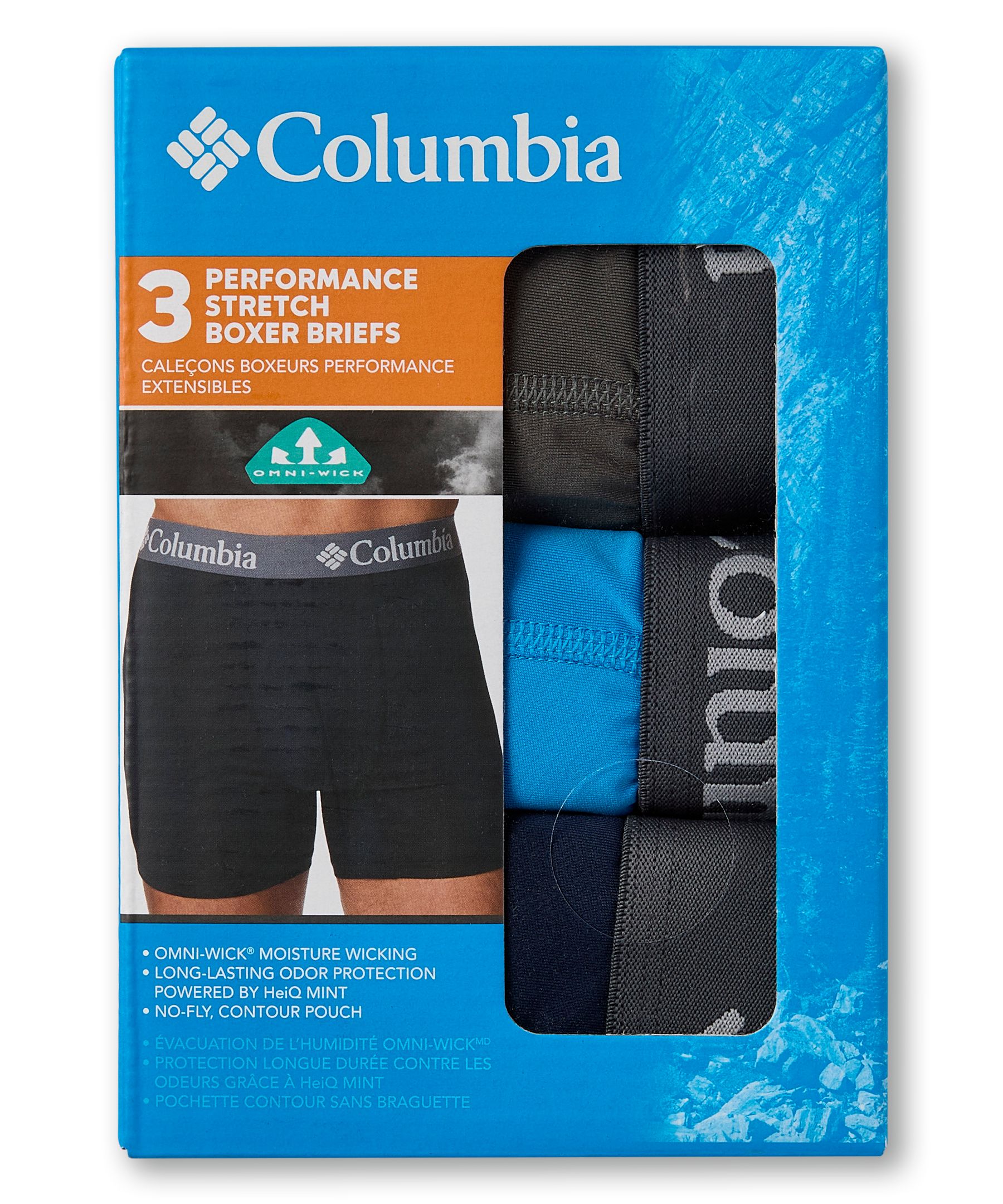 Columbia Men's Performance Stretch Boxers