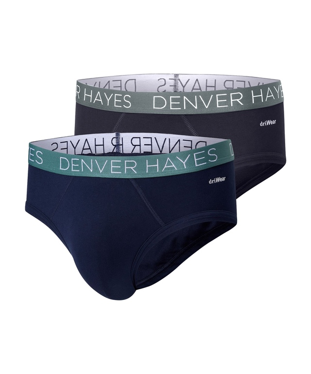 Caleçon de sport mode avec driWear pour hommes, Denver Hayes, paquet de 2