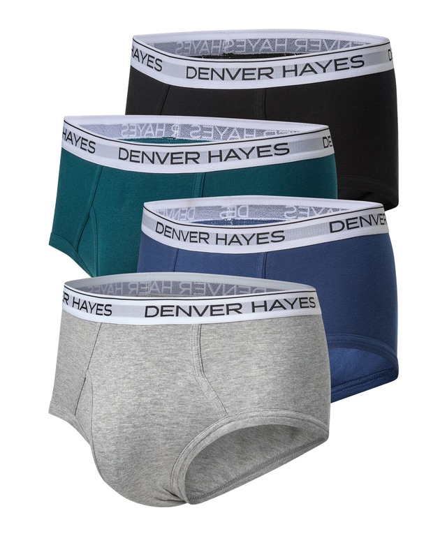 Denver Hayes Men's 4 pk Classic Briefs